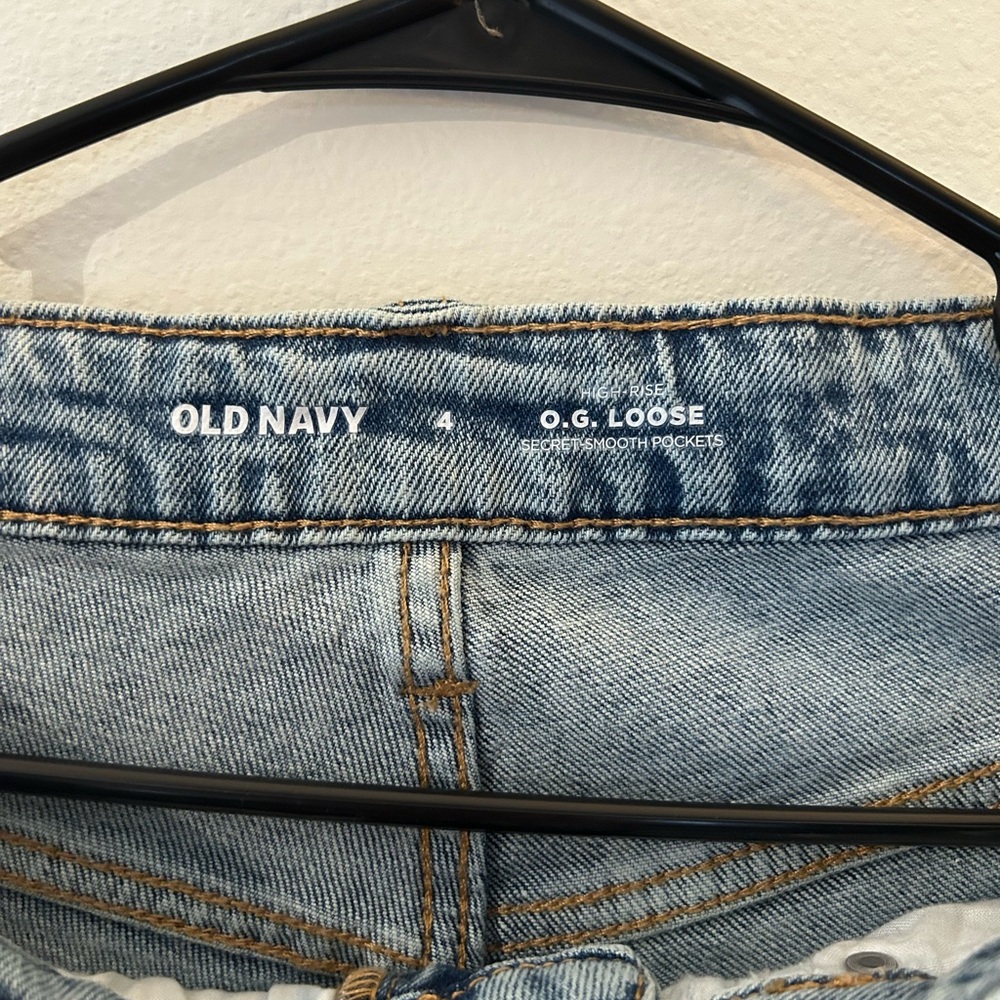 Old Navy OG loose jeans, size 4